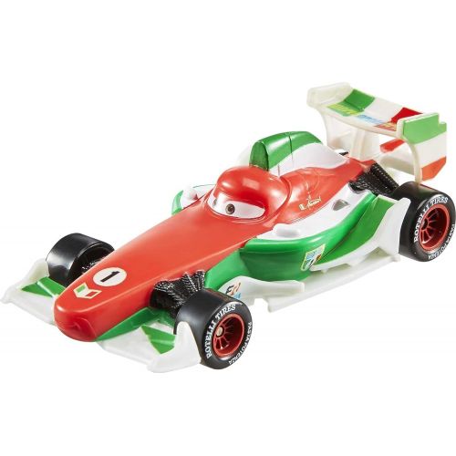  Disney Cars Toys Francesco Bernoulli, Miniature, Collectible Racecar Automobile Toys Based on Cars Movies, for Kids Age 3 and Older, Multicolor