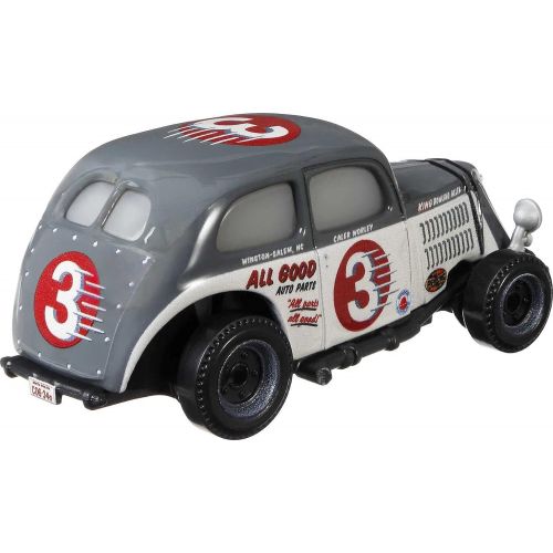  Disney Cars Toys Disney and Pixar Cars Caleb Worley, Miniature, Collectible Racecar Automobile Toys Based on Cars Movies, for Kids Age 3 and Older