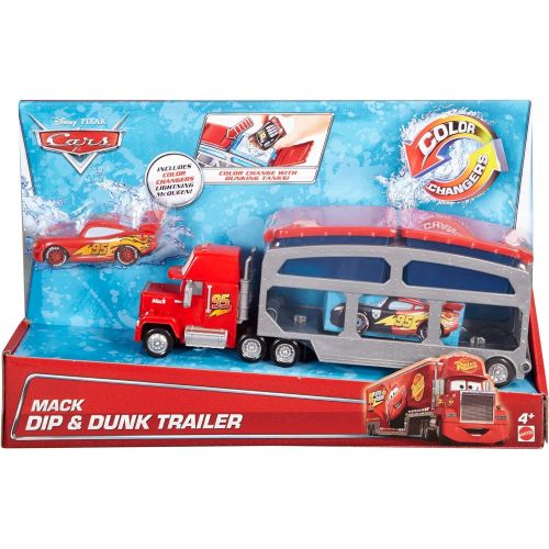  Disney Cars Toys Disney Pixar Cars Mack Dip & Dunk Trailer