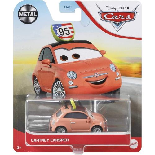  Disney Cars Toys Disney Cars and Pixar Cars Cartney Carsper Miniature Collectible Racecar Automobile Toys Based on Cars Movies for Kids Age 3 and Older Multicolor