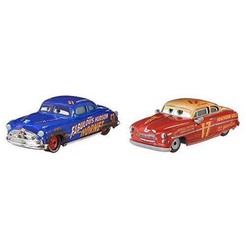  Disney Cars Toys Disney Pixar Cars Hudson Hornet and Heyday Leroy