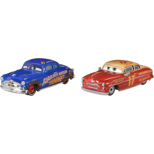  Disney Cars Toys Disney Pixar Cars Hudson Hornet and Heyday Leroy