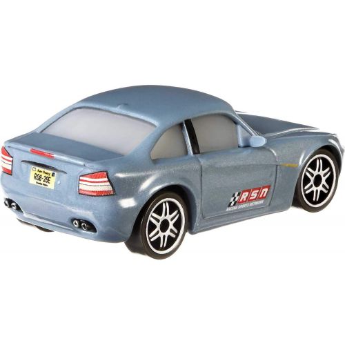  Disney Cars Toys Disney Cars and Pixar Cars Bob Cutlass Miniature Collectible Racecar Automobile Toys Based on Cars Movies for Kids Age 3 and Older Multicolor