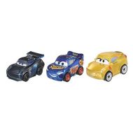 Disney Cars Toys Disney Pixar Cars Mini Racers Metal Vehicles, 3 Pack