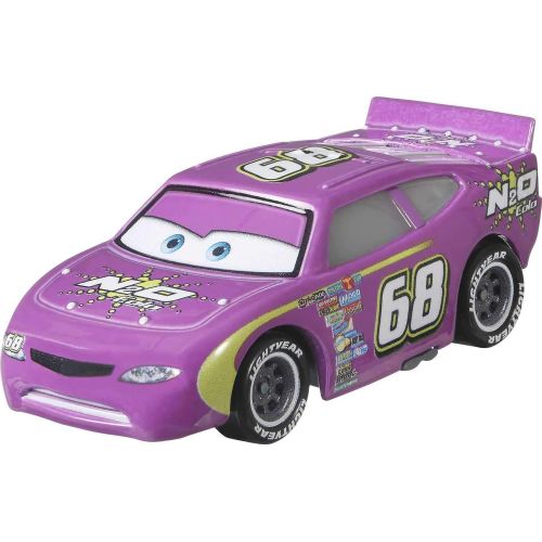  Disney Cars Toys Disney Cars Manny Flywheel 1:55 Scale Fan Favorite Character Vehicles for Racing and Storytelling Fun, Gift for Kids Ages 3 Years and Older, Multicolor