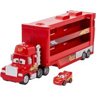 Disney Cars Toys Disney Pixar Cars Disney Pixar Cars Minis Transporter with Vehicle, Kids Birthday Gift for Ages 4 Years and Older