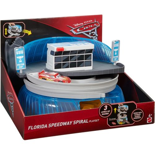 Disney Cars Toys Disney Pixar Cars 3 Florida Speedway Spiral Playset