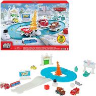 Disney Cars Toys ?Disney Pixar Cars Minis Advent Calendar Playset, One a Day Storytelling Racecar Accessories & Surprises, for Kids Age 3 Years and Older