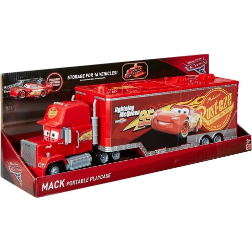  Disney Cars Toys Disney Pixar Cars 3 Mack Portable Playcase [Amazon Exclusive]