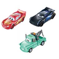 Disney Cars Toys Disney Pixar Cars Color Changers Lightning McQueen, Mater & Jackson Storm 3 Pack, Gift for Kids Age 3 Years and Older