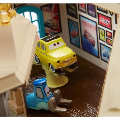  Disney Cars Toys Disney Pixar Cars Precision Series Luigis Casa Della Tires Playset
