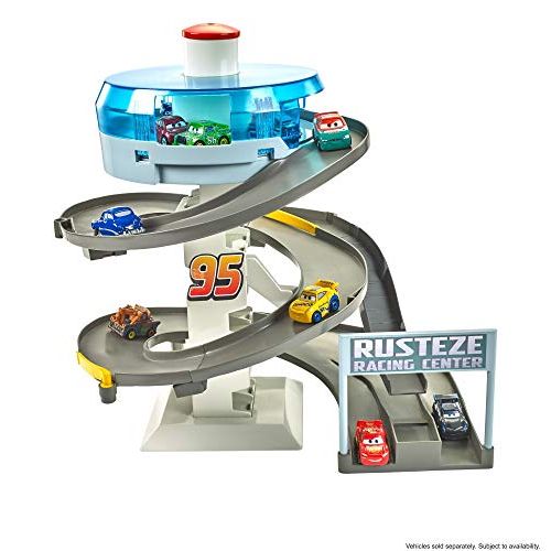  Disney Cars Toys Disney Pixar Cars Mini Racers Rust Eze Spinning Raceway