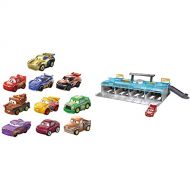 Disney Cars Toys Disney and Pixar Cars Mini Racers Derby Racers Series 10-Pack, Small Metal Movie Vehicles for Competition and Story Play, Wide Character Variety, Authentic Details & Ultimate Launc