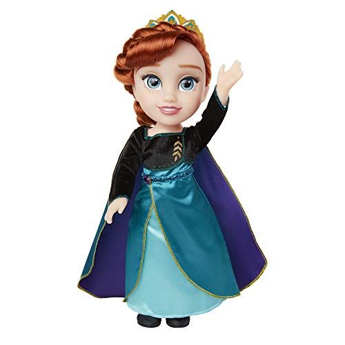 디즈니 Disney Frozen 2 Anna Doll Queen Anna, Ionic Outfit & Shoes, 14 Inches Tall