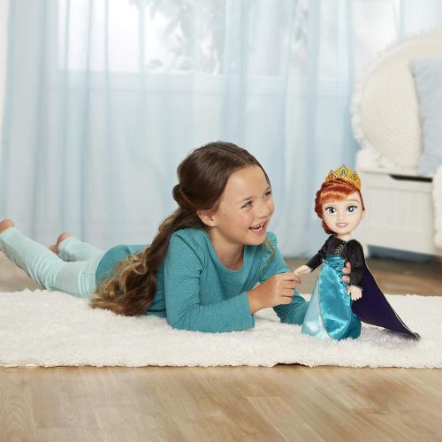 디즈니 Disney Frozen 2 Anna Doll Queen Anna, Ionic Outfit & Shoes, 14 Inches Tall