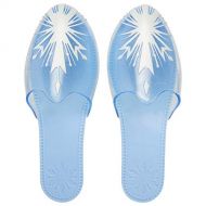 Disney Frozen 2 Anna Travel Shoes for Girls Costume or Role Play Dress Up, Shoe Size: 9 11 for Ages 3+