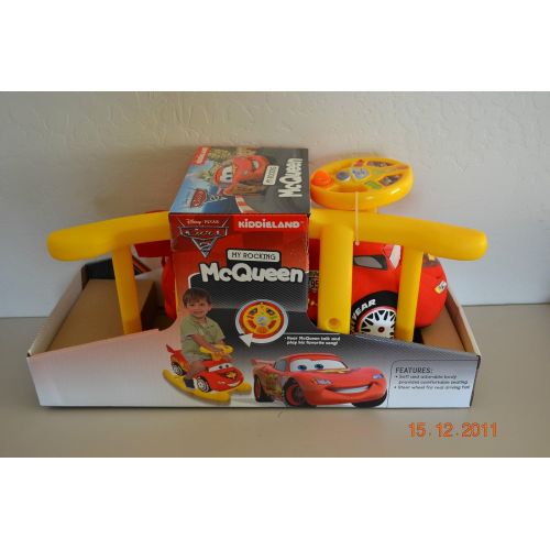 디즈니 Disney My Rocking CARS 2 McQUEEN Rocking Toy, Hear McQueen Talk & Lively Music, Ages 12-24 Months My Rocking McQueen