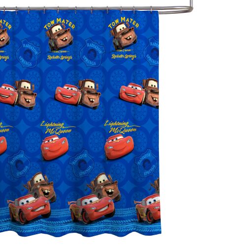  CARS Disney Cars Micro-Fiber Shower Curtain