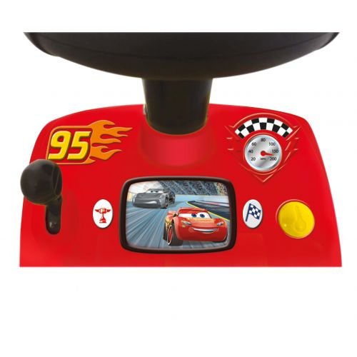  Disney Pixar Cars Kiddieland Disney PIXAR Cars3 Lightning McQueen Light & Sound Racer Activity Ride-On