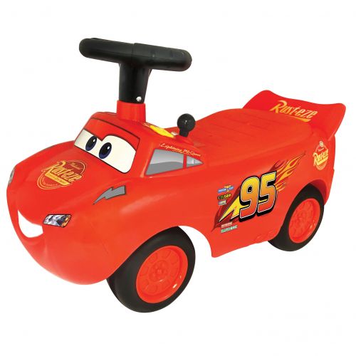  Disney Pixar Cars Kiddieland Disney PIXAR Cars3 Lightning McQueen Light & Sound Racer Activity Ride-On