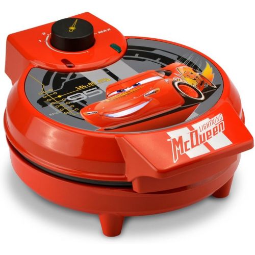  [아마존베스트]Disney Pixar Cars DPC-258 Waffle Maker, One Size, Red