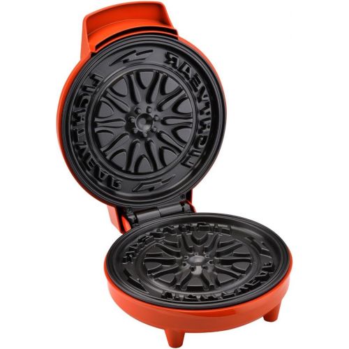  [아마존베스트]Disney Pixar Cars DPC-258 Waffle Maker, One Size, Red