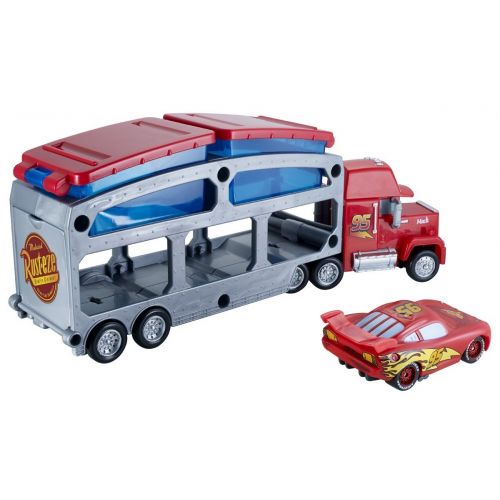  [아마존 핫딜]  [아마존핫딜]Disney Pixar Cars Mattel Disney Cars CKD34 - Spielbahnen, Macks Farbwechsel Station