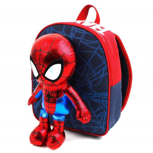  DisneyBagStore MARVEL Spider Man Doll Removable for Play Backpack with Safety Harness for Kids Toddlers