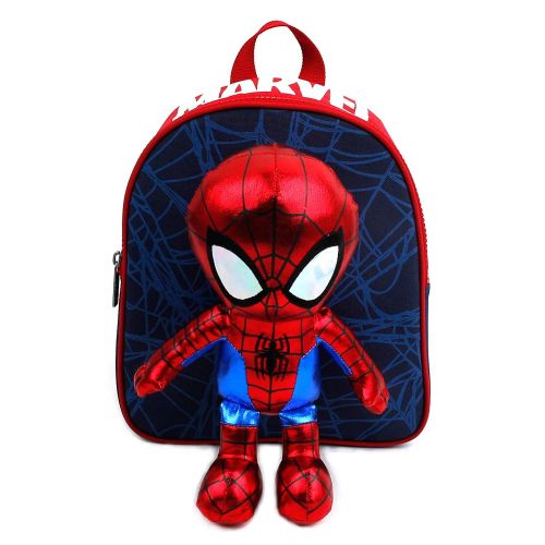  DisneyBagStore MARVEL Spider Man Doll Removable for Play Backpack with Safety Harness for Kids Toddlers