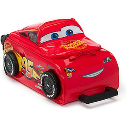 디즈니 Official Disney Cars 3 Lightning McQueen Rolling Luggage Case Trolley