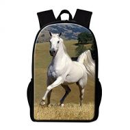 Dispalang Horse Backpack for Children Cool Animal Back to School Backpack for Girls Boys Day Pack