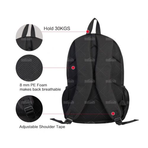  Dispalang Soccer Backpack for Children Cool Bagback Satchel Boys Daily Bag