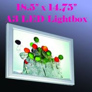 Display Sign Mart A3 LED Slim Aluminum Frame Light Box 18.5 x 13.75 Tattoo Advertising Poster Display Poster Lightbox
