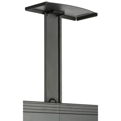  Displays2go EMDB4060BK Dual HDTV Stand with Wheels, Holds 40-60 TV Screens, Height Adjustable