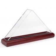 Displays2go Mahogany Flag Case for 3 x 5 Flags with Acrylic Cover (FC35ACMA)