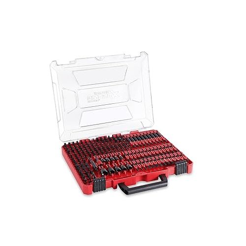  Disston BLU-MOL Xtreme 180 Piece Impact Driver/Screwdriver Bit Set E0100501