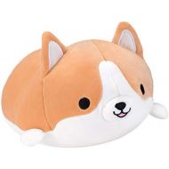 [아마존베스트]Ditucu Corgi Stuffed Animal Toy - Cute Shiba Inu & Akita Dog Plush Pillow, Plush Toy Best Gifts for Girl and Boy, Can Be Used for Bed and Sofa Chair （Corgi, Brown Round Eye, 11.8）