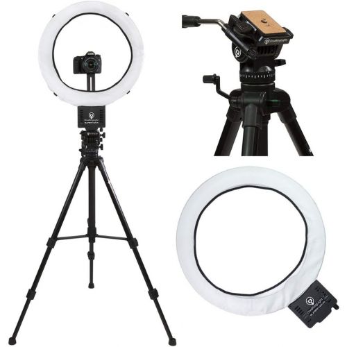  Diva Ring Light Super Nova 18 Ring Light with Diva Ring Light Video Tripod