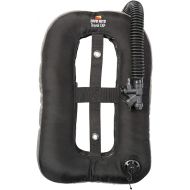 Dive Rite Travel EXP Wing ({25 lb | 11.3 kg} Lift) w/Plain Elbow & 16-in Hose