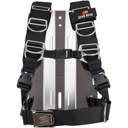  [아마존베스트]Dive Rite Transplate Harness Only X-Large, Black