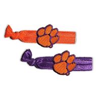 Divine Creations NCAA Clemson Tigers Stretch Ponies, One Size, Orange/Purple