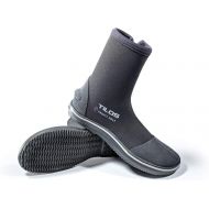 Diving boots Tilos TruFit Dive Boots, First Truly Ergonomic Scuba Booties, Available in 3mm Short, 3mm Titanium, 5mm Titanium, 5mm Thermowall, 7mm Titanium