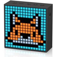 [아마존베스트]Divoom Timebox-Evo Pixel Art Bluetooth Speaker with Programmable 256 LED Panel, 3.9 x 1.5 x 3.9 Inches (Black)