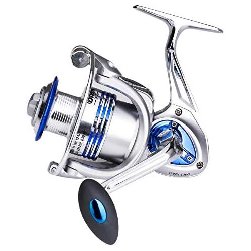  [아마존베스트]Diwa Spinning Fishing Reels for Saltwater Freshwater 3000 4000 5000 6000 7000 Spools Ultra Smooth Ultralight Powerful Trout Bass Carp Gear Stainless Steel Ball Bearing Metal Body I