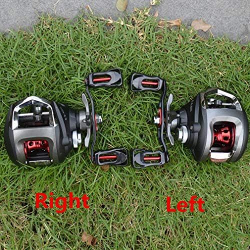  [아마존베스트]Diwa Baitcasting Fishing Reels Saltwater Freshwater Spincasting Reels Carbon Drag 18LBS 10 + 1 Shielded Stainless Steel Ball Bearing Baitcasters Baitcasters Baitcasting Reels