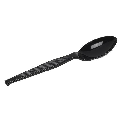  Dixie 5.613 Medium-Weight Polystyrene Plastic Teaspoon by GP PRO (Georgia-Pacific), Black, TM507CT, 1,000 Count (100 Spoons Per Box, 10 Boxes Per Case)