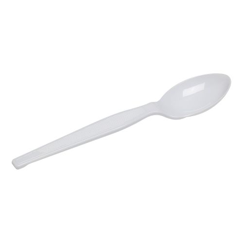  Dixie6 Heavy-Weight Polystyrene Plastic Teaspoon by GP PRO (Georgia-Pacific), White, TH207CT, (Case of 1,000)