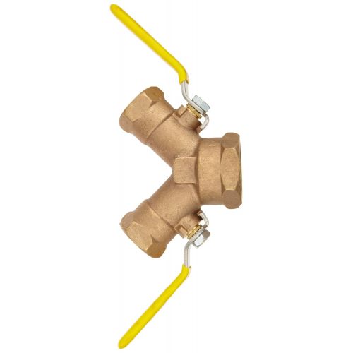  Dixon Valve & Coupling Dixon Brass Non-Vented Dual Y Valve, NPT Female Inlet x NPT Female Outlet