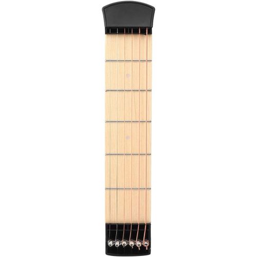  [아마존베스트]Diydeg Lightweight Convenient Durable Portable Guitar, 6 Fret Guitar, for Professional Guitarist for Guitar Beginners