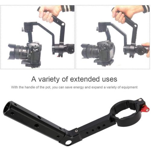  Diyeeni Handheld Grip, Portable Extension Handle Grip, Support Hanging Strap, Extendable Handle for Zhiyun Crane2 for Feiyu AK2000 Low Position Videography.